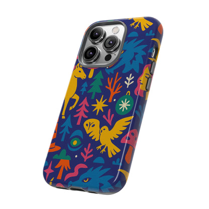 Vibrant Retro 3D Wrap Protective Phone Case with Funky Multicolour Design Stylish Accessory for Self-Expression Compatible with iPhone 13, 14, 15 & 16 – all models including Pro, Pro Max & Plus