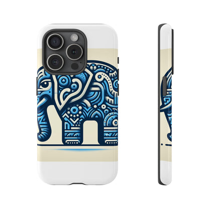 Vibrant 3D Elephant Design Phone Case for Stylish Protection and Unique Aesthetic Compatible with iPhone 13, 14, 15 & 16 – all models including Pro, Pro Max & Plus
