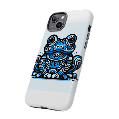 Vibrant 3D Blue Animal Print Protective Phone Case for Bold Individuals – Stylish Protection Compatible with iPhone 13, 14, 15 & 16 – All Models Including Pro, Pro Max & Plus
