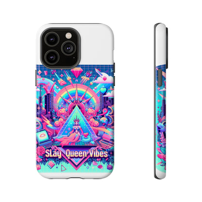 Slay Queen Vibes 3D Wrap Protective Phone Case for Women