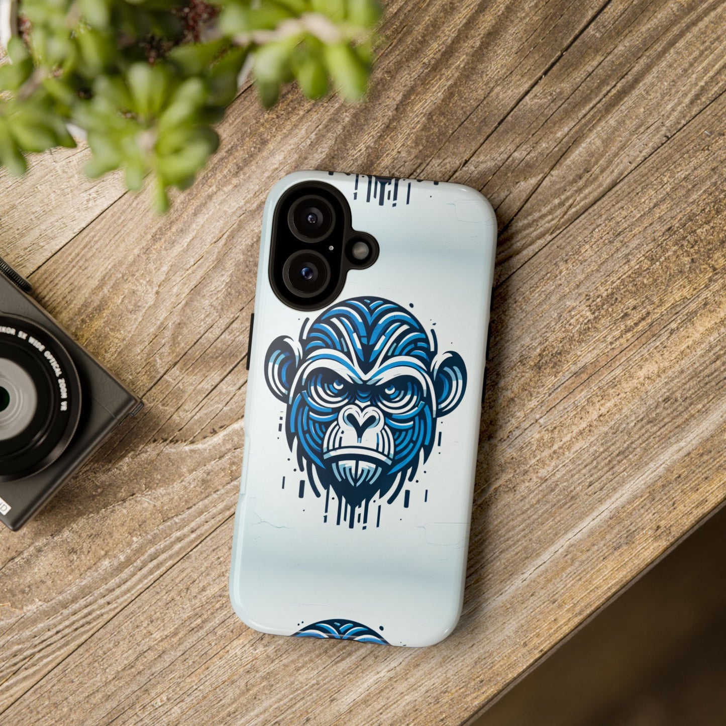 blue animal create 21 3d wrap phone case for kids and teens shockproof uv protected durable silicone cover with retro anime and comic inspired design