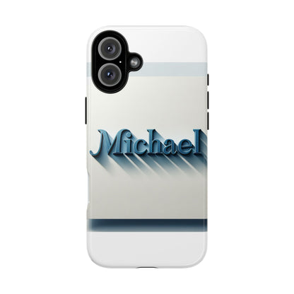 3D Textured Protective Phone Case in Blue and White, Stylish Accessory for Creative Individuals, Compatible with iPhone 13, 14, 15 & 16 – all models including Pro, Pro Max & Plus