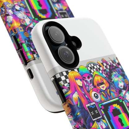 Rizzception Unlocked 3D Wrap Protective Phone Case for Anime Lovers, Durable Silicone Liner, UV Protected, Stylish Accessories for Smartphones