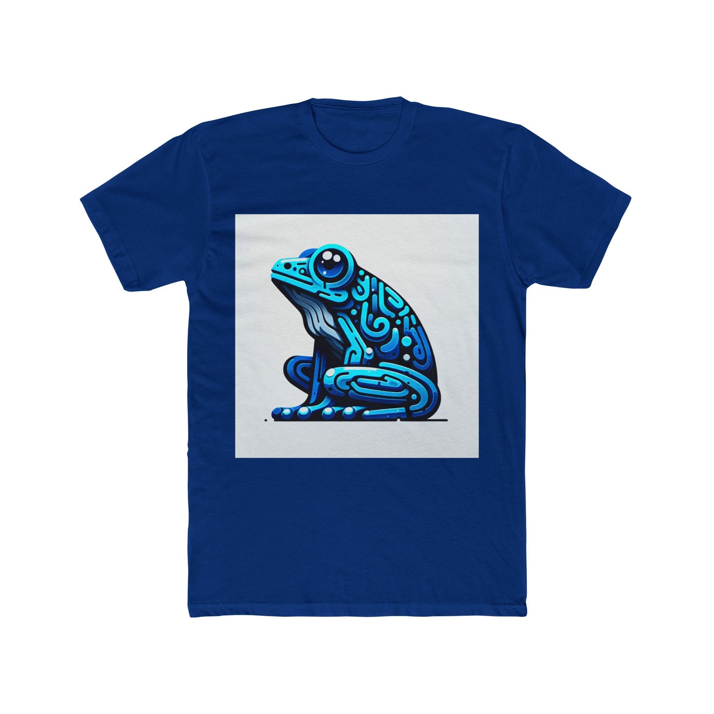 animal graphic unisex t-shirt blue 21 – trendy casual apparel for men and women
