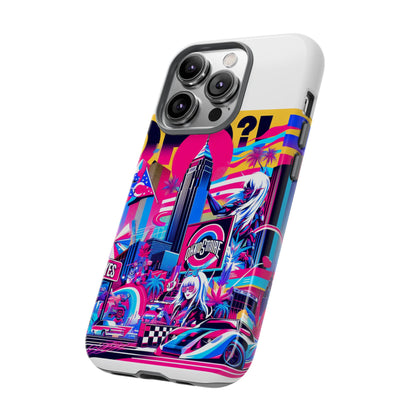 Ohio More Like Oh-Yes Protective Phone Case for Smartphones, 3D Wrap Design, UV Protected, Shock Absorbing, Ideal Gift for Anime and Comic Lovers