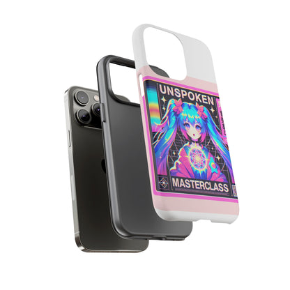 Unspoken Riz Masterclass Protective Phone Case, 3D Wrap Design, Durable Shock Absorption, UV Protected, Ideal Gift for Anime and Comic Fans, Glossy or Matte Finish