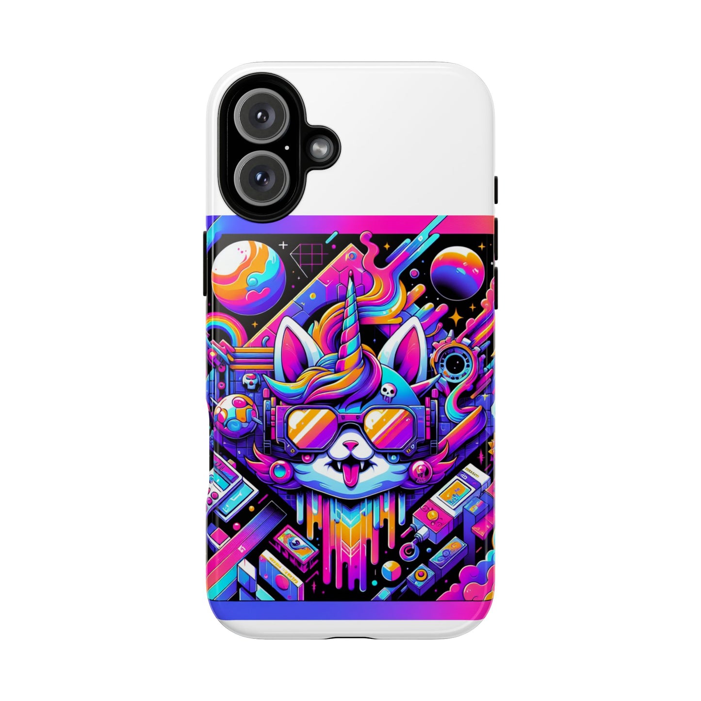 rizzed up and ready protective phone case for anime lovers