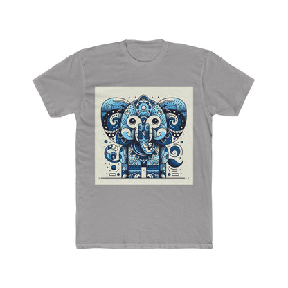 Animal Artwork Unisex T-Shirt – Blue Graphic Tee for Casual Comfort and Everyday Fashion Statement
