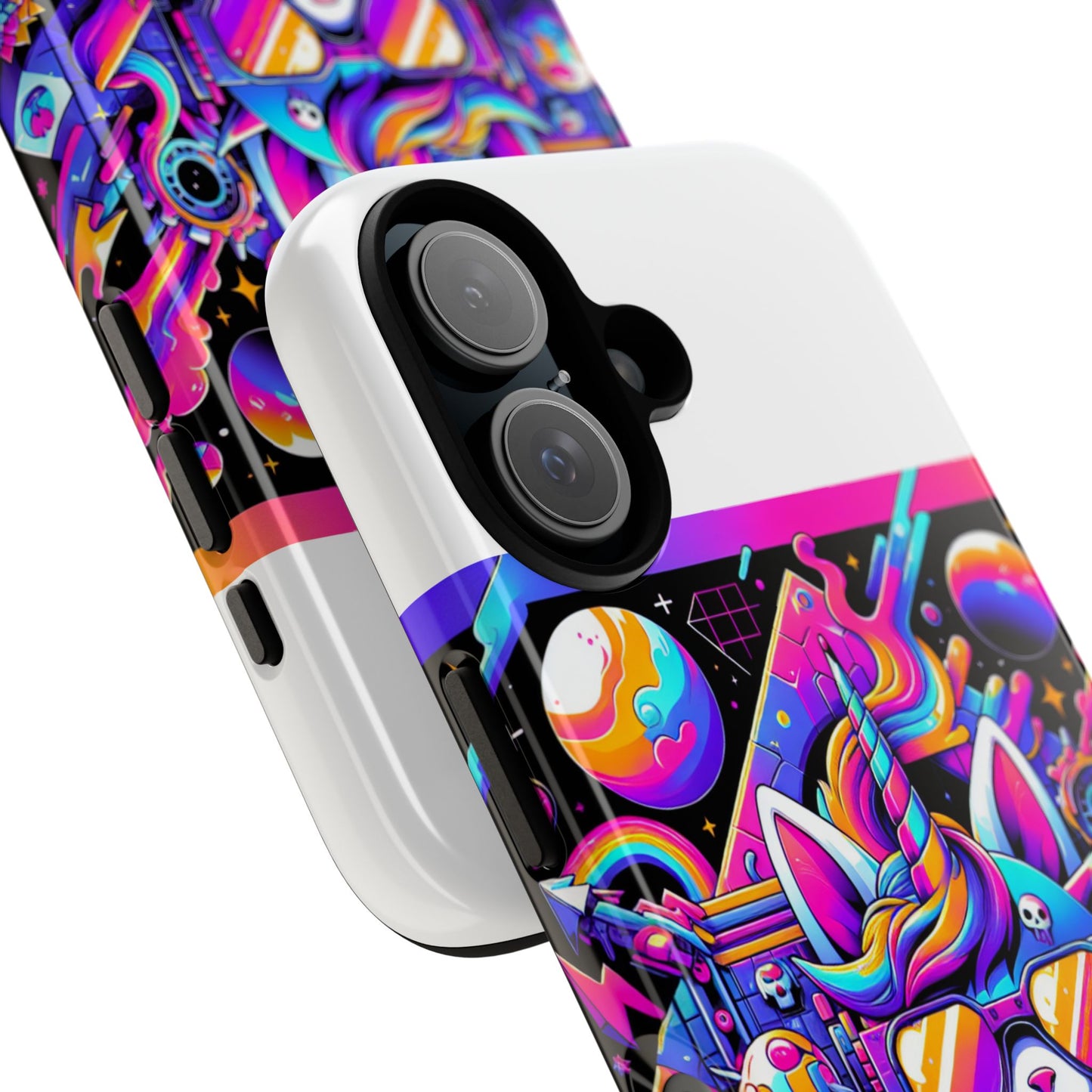 rizzed up and ready protective phone case for anime lovers