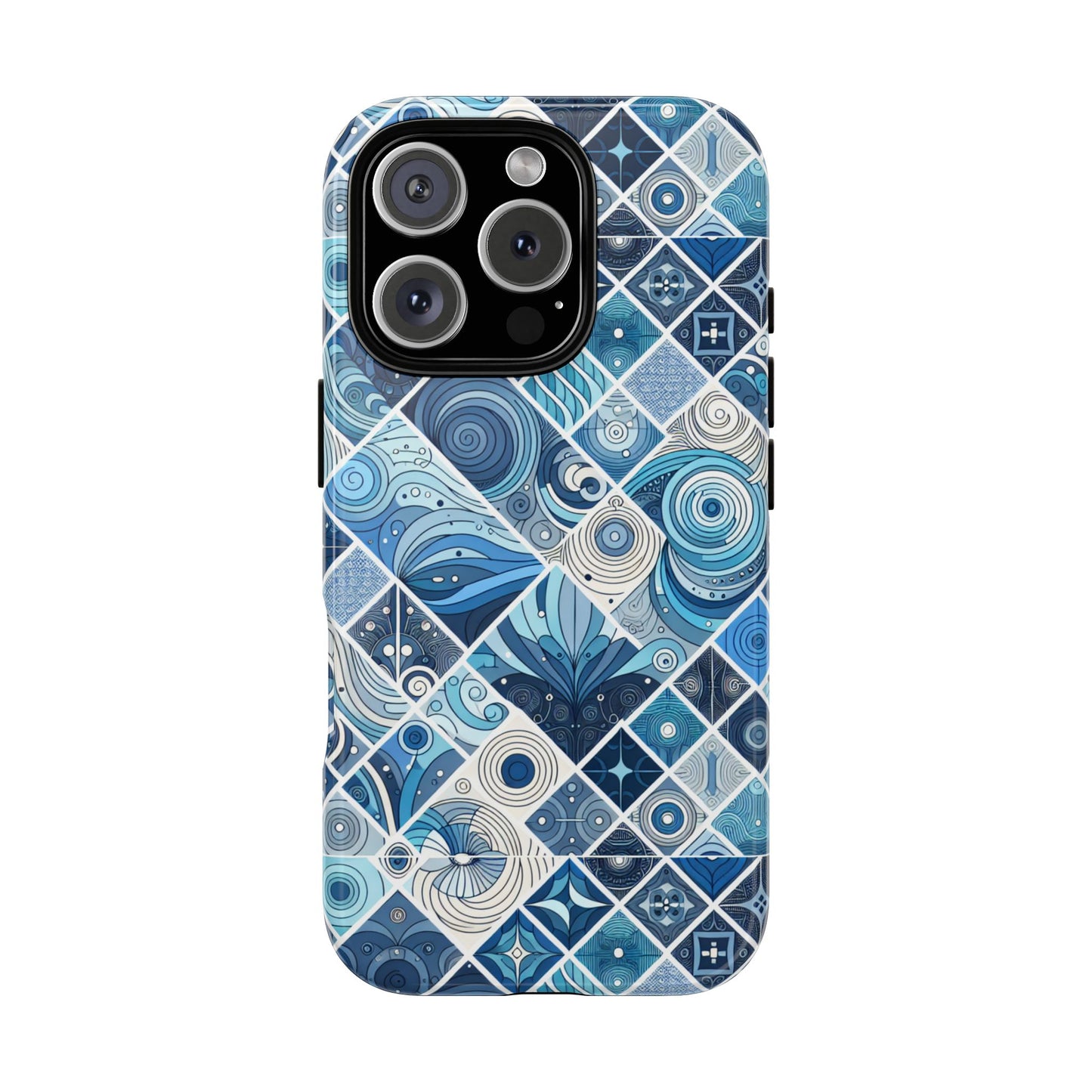 1 pattern image 1 vibrant shockproof phone case for anime and comic fans, retro art style, durable & uv protected, compatible with iphone 13-16 pro max plus