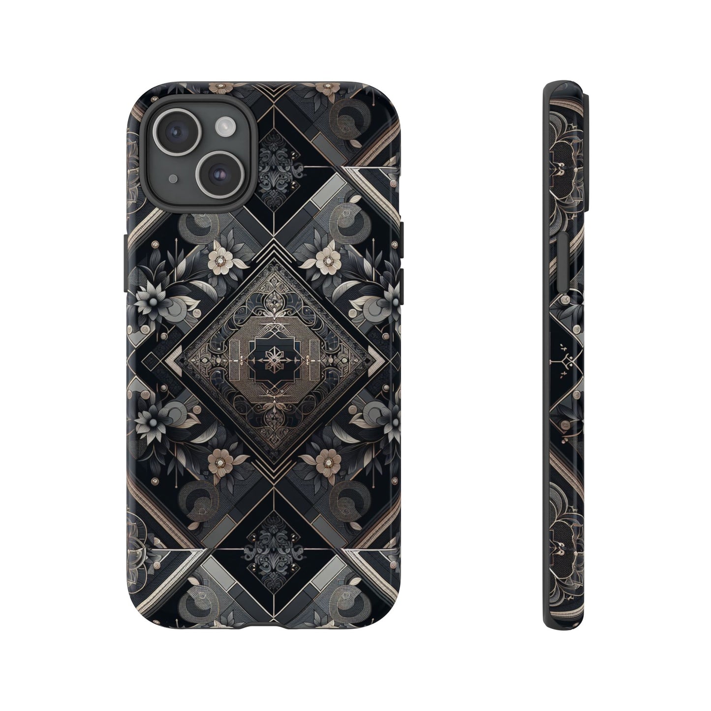 blackpattern image 3 vibrant shockproof phone case for anime and comic fans