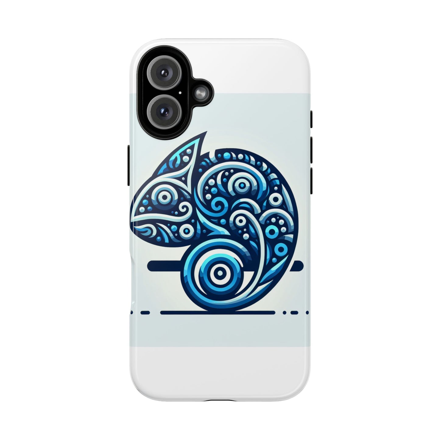 vibrant 3d blue animal design protective phone case – unique accessory for self-expression compatible with iphone 13, 14, 15 & 16 – all models including pro, pro max & plus