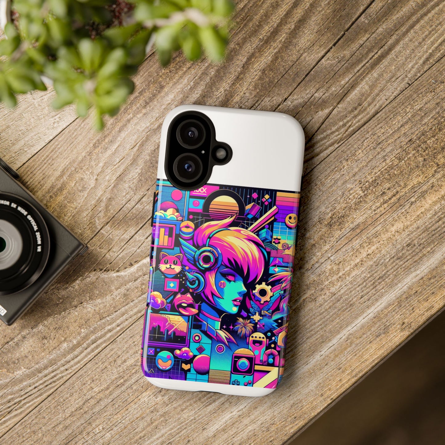 no riz still hits 3d wrap protective phone case for anime lovers, durable shock absorption, uv protected, unique style for smartphones