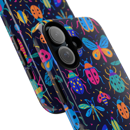 Vibrant 3D Insect Design Phone Case for Stylish Protection and Unique Aesthetic Compatible with iPhone 13, 14, 15 & 16 – all models including Pro, Pro Max & Plus