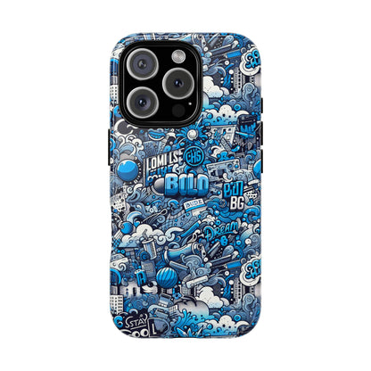 Cartoon 3D Wrap Protective Phone Case in Vibrant Blue for Stylish Protection and Self-Expression Compatible with iPhone 13, 14, 15 & 16 – All Models Including Pro, Pro Max & Plus