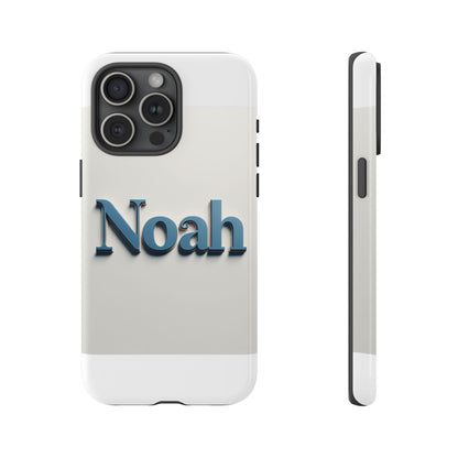 Vibrant 3D Name Phone Case in Blue Retro Style – Unique Protection Accessory for Self-Expression Compatible with iPhone 13, 14, 15 & 16 – all models including Pro, Pro Max & Plus