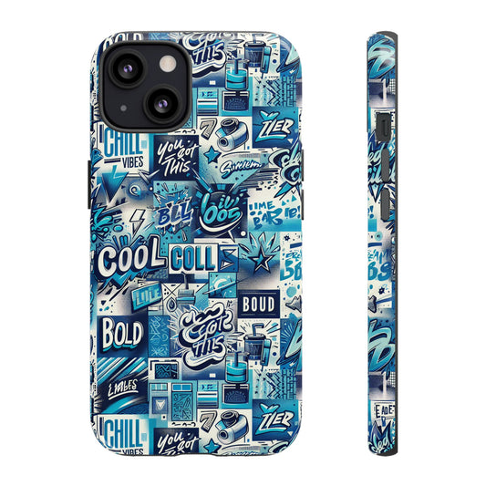Vibrant 3D Graphic Phone Case with Playful Design for Self-Expression and Stylish Protection Compatible with iPhone 13, 14, 15 & 16 – All Models Including Pro, Pro Max & Plus