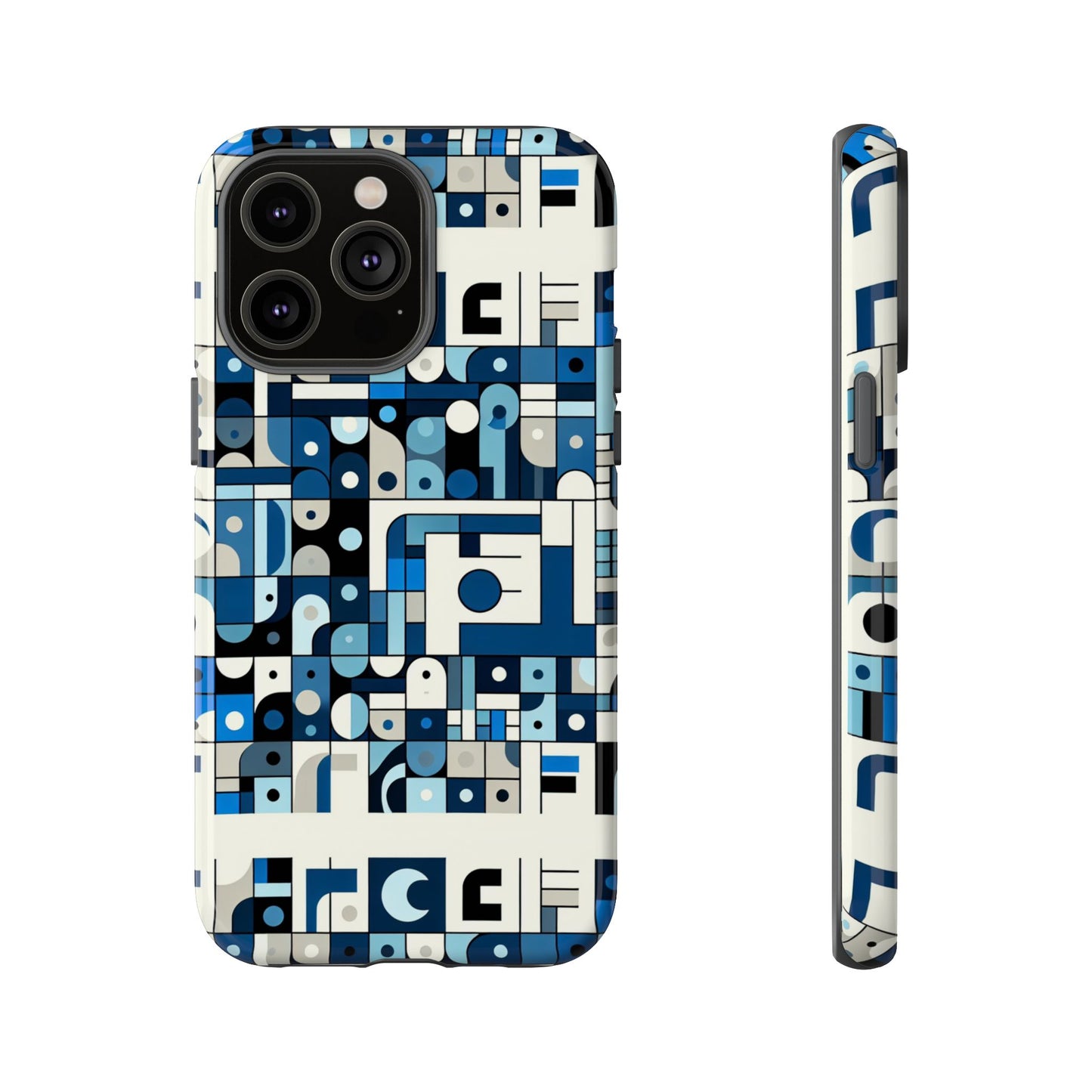 blue alphabet f letter phone case for smartphones, durable shockproof tpu cover with vivid 3d wrap design for tech enthusiasts and anime fans