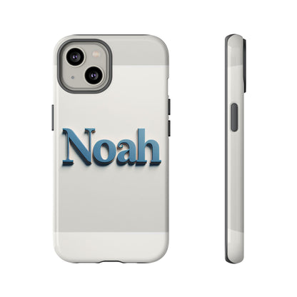 Coolname Noah Blue 3D Wrap Phone Case for Men Women Shockproof Protective Cover with Vibrant Anime and Comic Design