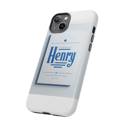 Stylish Blue Typographic Phone Case for Men and Women, Durable Protection, Unique Design, Compatible with iPhone 13, 14, 15 & 16 – all models including Pro, Pro Max & Plus