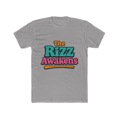 The Rizz Awakens Unisex T-Shirt – Funny Meme Graphic Tee, Multicolor Design, Comfortable Casual Wear