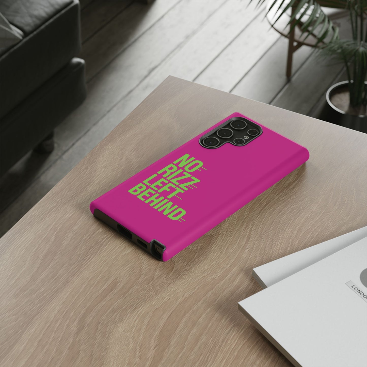 tough cases - no rizz left behind phone case for ultimate protection and style