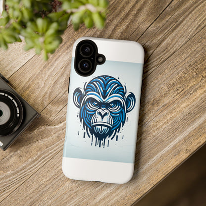 Vibrant 3D Gorilla Design Protective Phone Case for Unique Style and Stylish Protection Compatible with iPhone 13, 14, 15 & 16 – all models including Pro, Pro Max & Plus