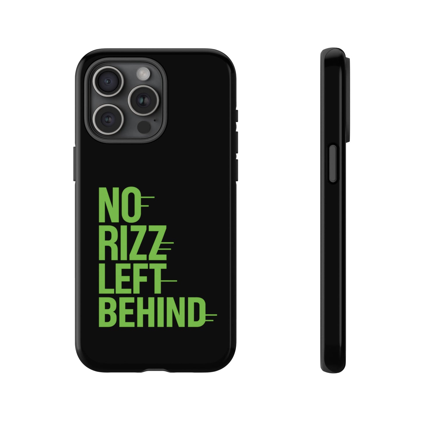 tough phone case - no rizz left behind for ultimate protection