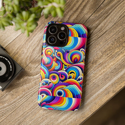 Pink Pattern Image 5 Protective Phone Case with 3D Wrap Design for Stylish Smartphone Protection