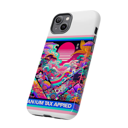 Fanum Tax Applied Protective Phone Case, 3D Wrap Design, Durable Silicone Liner, UV Protected, Shock Absorbing, Fun Anime and Comic Style, Ideal Gift for Tech Enthusiasts