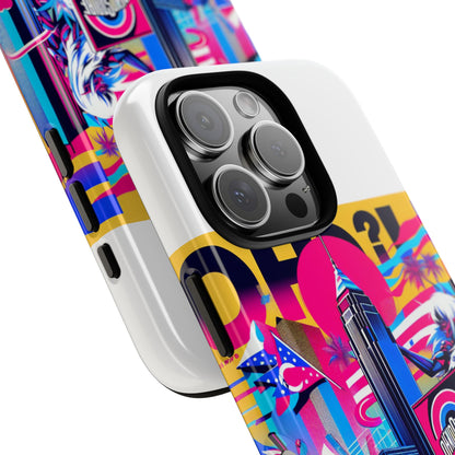 Ohio More Like Oh-Yes Protective Phone Case for Smartphones, 3D Wrap Design, UV Protected, Shock Absorbing, Ideal Gift for Anime and Comic Lovers