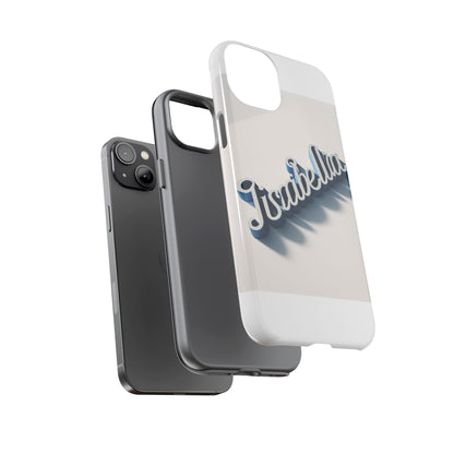 Vibrant 3D Alphabet Design Protective Phone Case in Blue for Unique Style and Self-Expression Compatible with iPhone 13, 14, 15 & 16 – all models including Pro, Pro Max & Plus