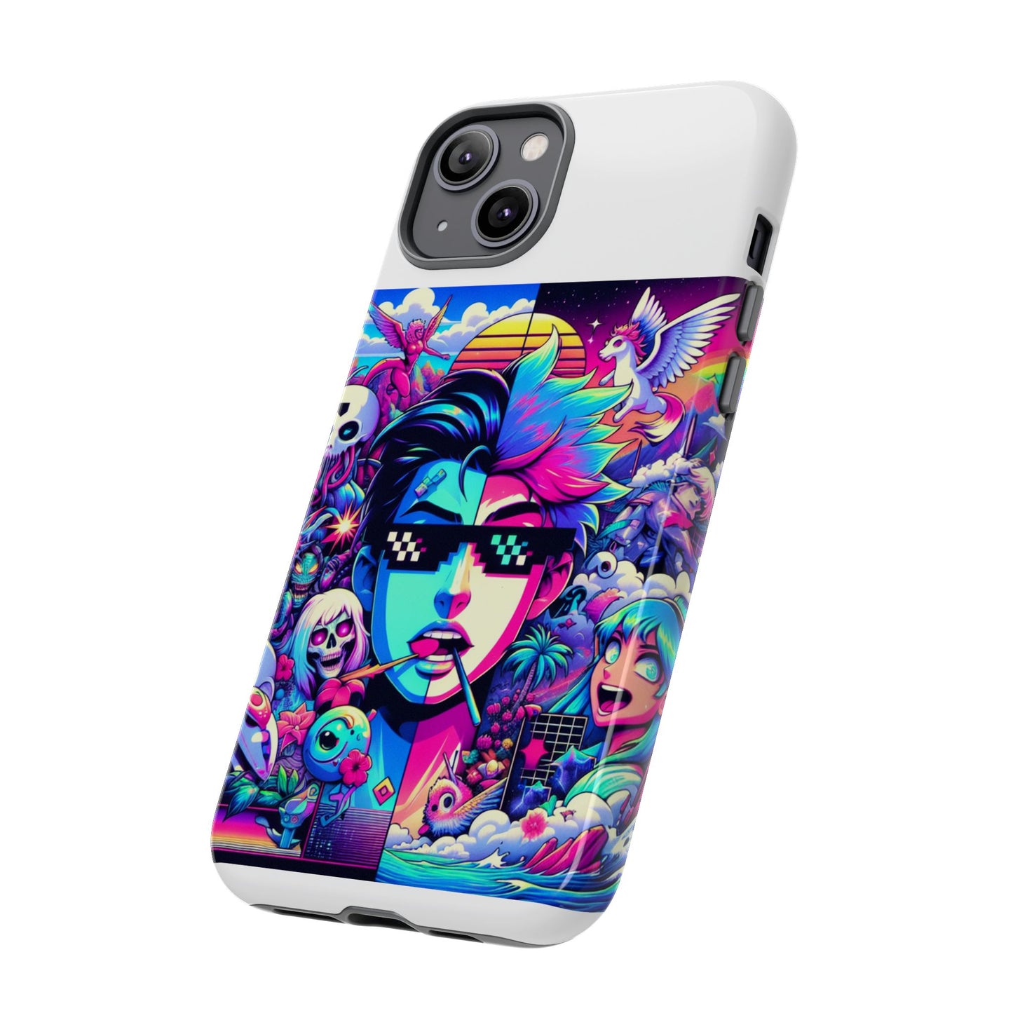 skibidi on sight protective phone case for anime lovers