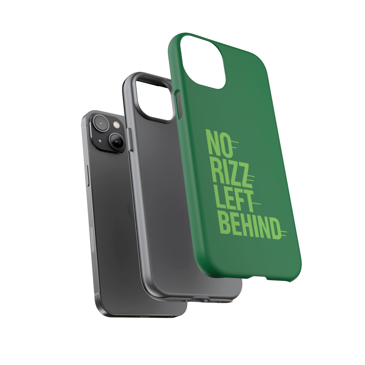 tough cases - no rizz left behind phone case for ultimate protection and style