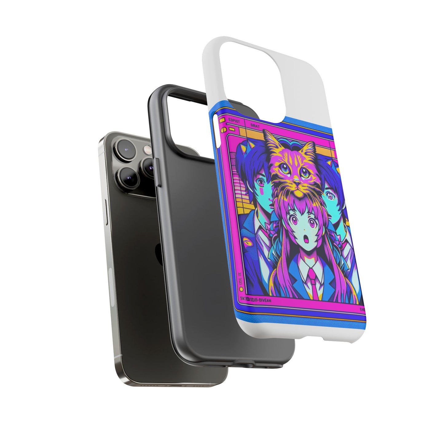 skibidi-driven development protective phone case - 3d wrap design, durable tpu silicone, uv protected, ideal gift for anime and comic lovers