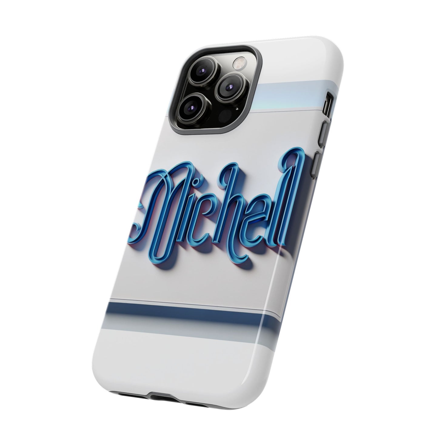 vibrant 3d glossy phone case in retro blue design stylish protection accessory compatible with iphone 13, 14, 15 & 16 – all models including pro, pro max & plus