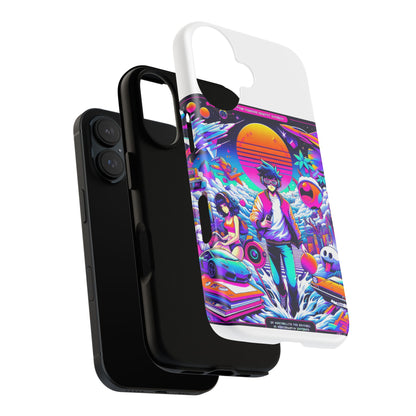 Skibidiverse Traveller Protective Phone Case with 3D Wrap Design, Durable UV Protection, Shock Absorption for Anime and Comic Culture Fans
