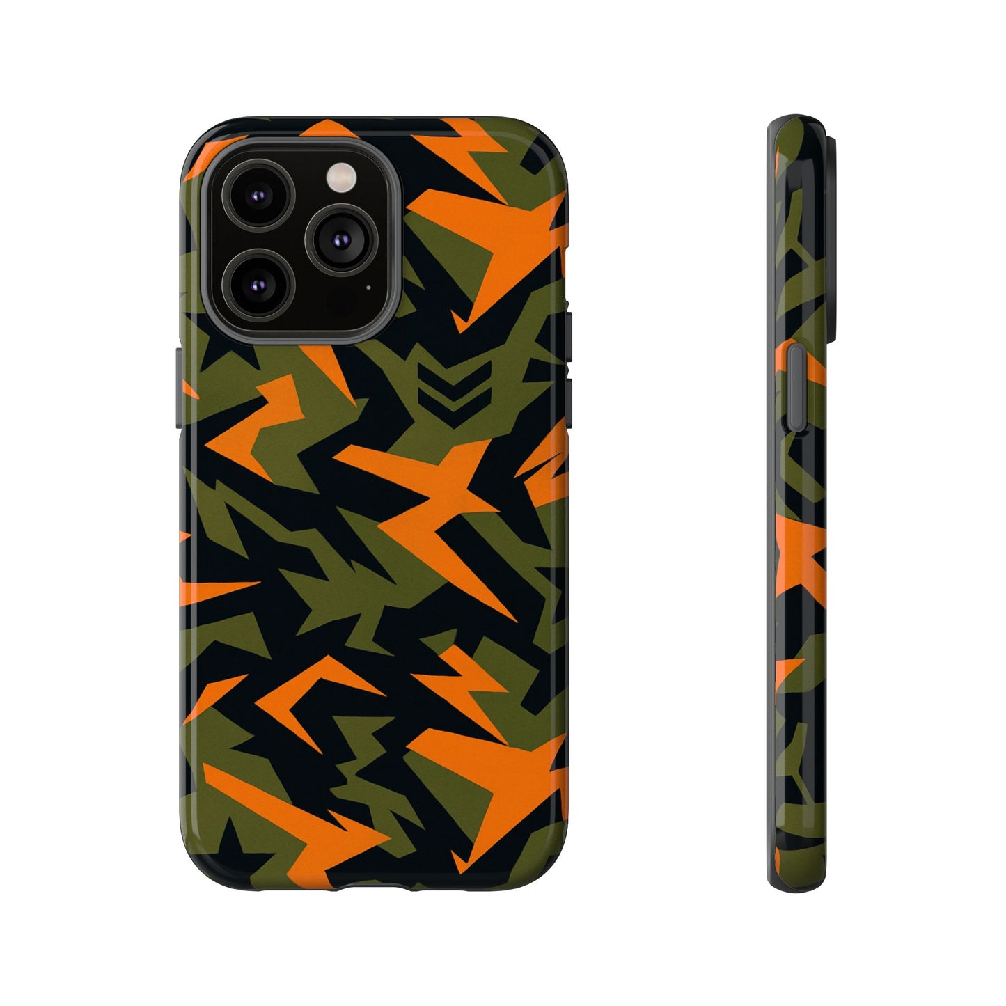 military camouflage 3d wrap protective phone case for bold expression and unique style compatible with iphone 13, 14, 15 & 16 – all models including pro, pro max & plus