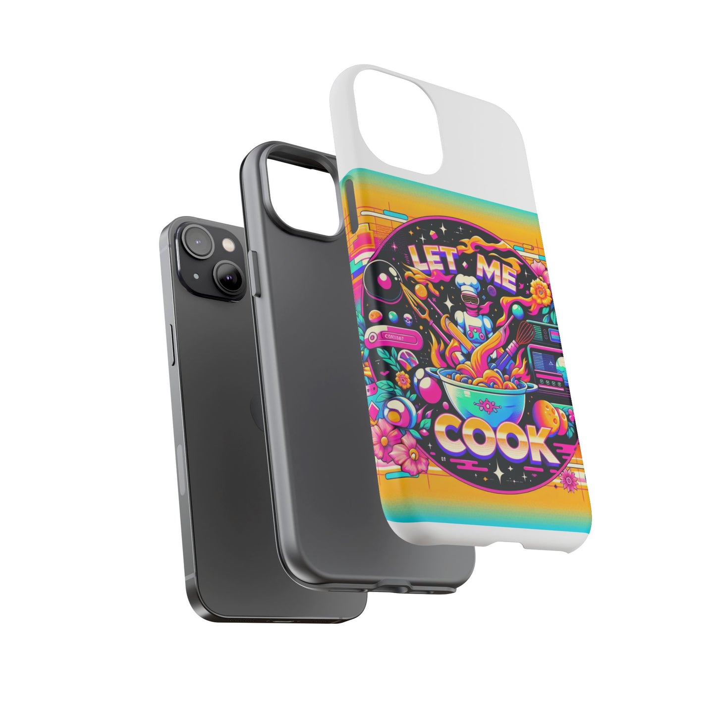 let me cook 3d wrap protective phone case for anime lovers