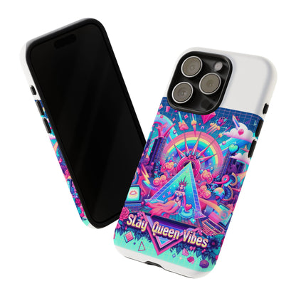 Slay Queen Vibes 3D Wrap Protective Phone Case for Women