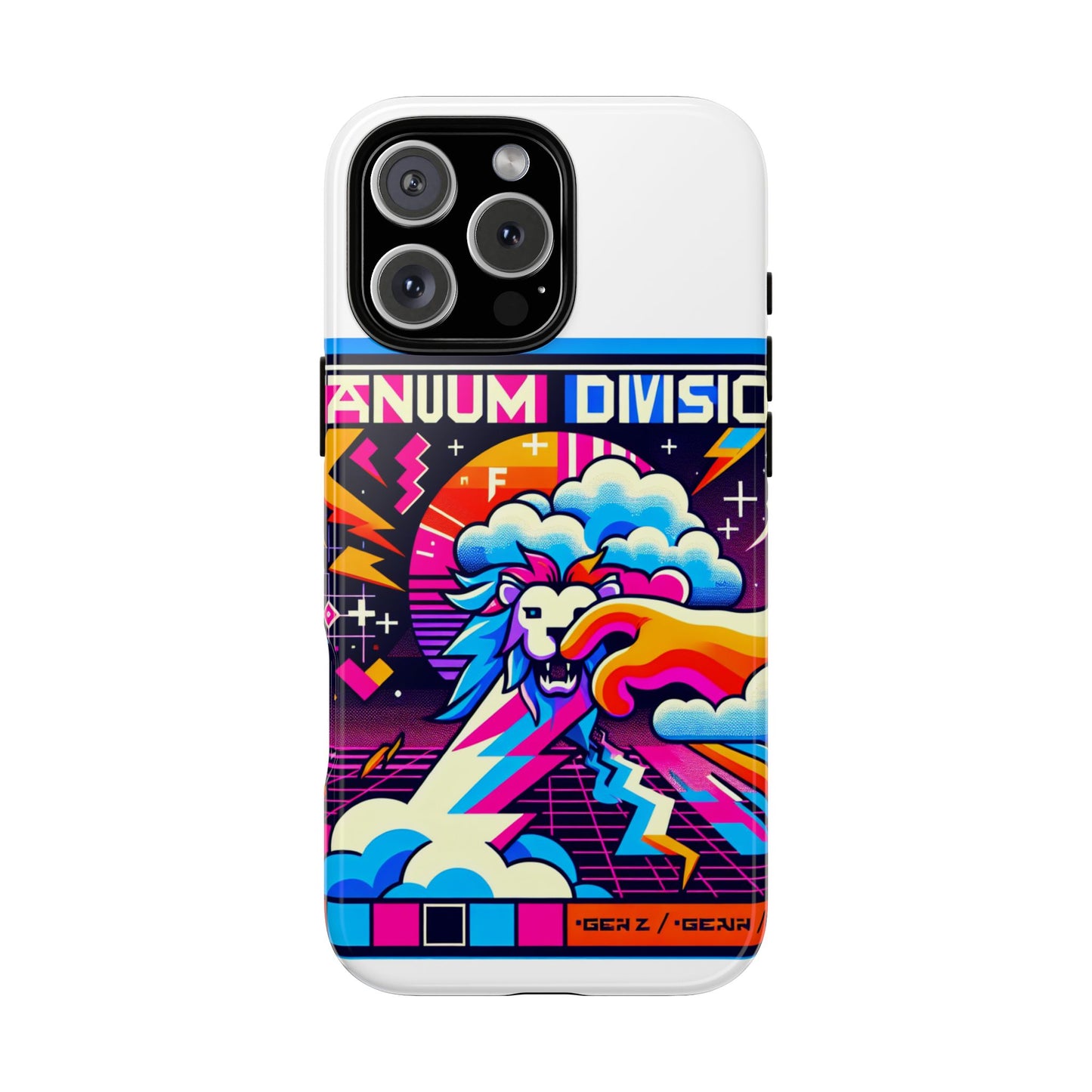 fanum irs division protective phone case with 3d wrap design, uv protected, durable shock absorption, ideal gift for anime and comic culture fans