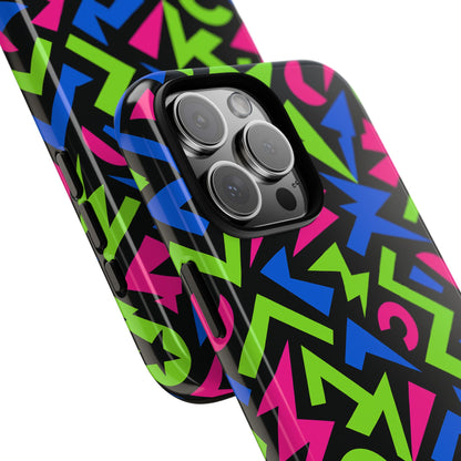 Y2K Multicolour 4 Protective Phone Case with 3D Design – Stylish Protection for Unisex Smartphones Compatible with iPhone 13, 14, 15 & 16 – All Models Including Pro, Pro Max & Plus