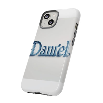 Vibrant 3D Wrap Protective Phone Case in Blue Lettering Stylish Design for Unique Accessory Lovers Compatible with iPhone 13, 14, 15 & 16 – all models including Pro, Pro Max & Plus