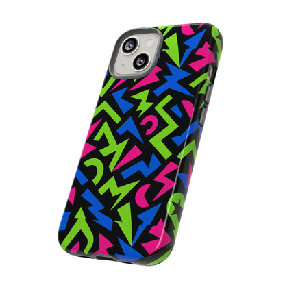 Y2K Multicolour 4 Protective Phone Case with 3D Design – Stylish Protection for Unisex Smartphones Compatible with iPhone 13, 14, 15 & 16 – All Models Including Pro, Pro Max & Plus