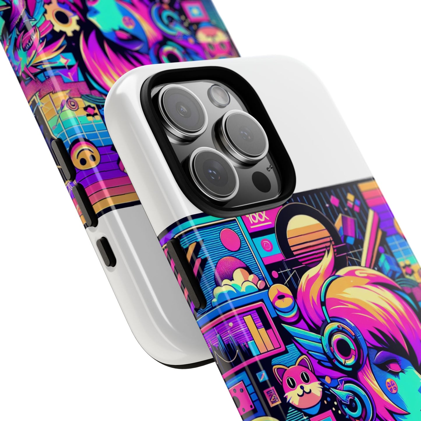 no riz still hits 3d wrap protective phone case for anime lovers, durable shock absorption, uv protected, unique style for smartphones