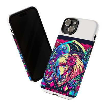 Npc Detox Plan - Vibrant Protective Phone Case for Anime and Comic Lovers, Durable Shock Absorption, UV Protected, Glossy or Matte Finish