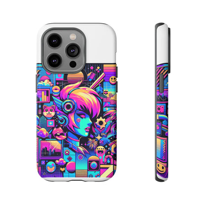 No Riz Still Hits 3D Wrap Protective Phone Case for Anime Lovers, Durable Shock Absorption, UV Protected, Unique Style for Smartphones