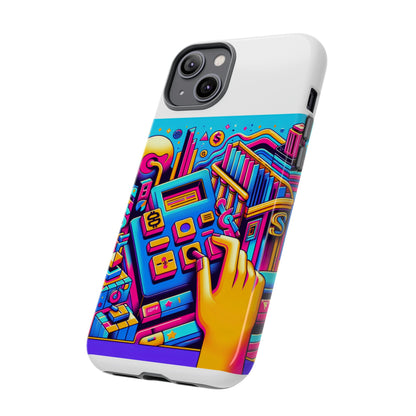 Fantum Finance Dept Protective Phone Case, 3D Wrap Design, Durable Silicone Liner, UV Protected, Ideal Gift for Tech Enthusiasts and Anime Lovers