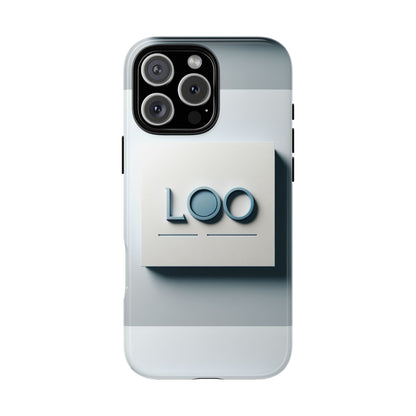 Leo Blue Anime Retro Comic Style Shockproof Phone Case for Men and Women with Vibrant 3D Wrap Design