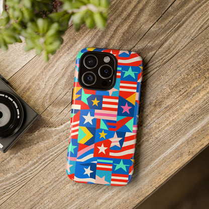 Vibrant Multicolour 3D Wrap Protective Phone Case – Stylish Accessory for Unique Expression Compatible with iPhone 13, 14, 15 & 16 – all models including Pro, Pro Max & Plus